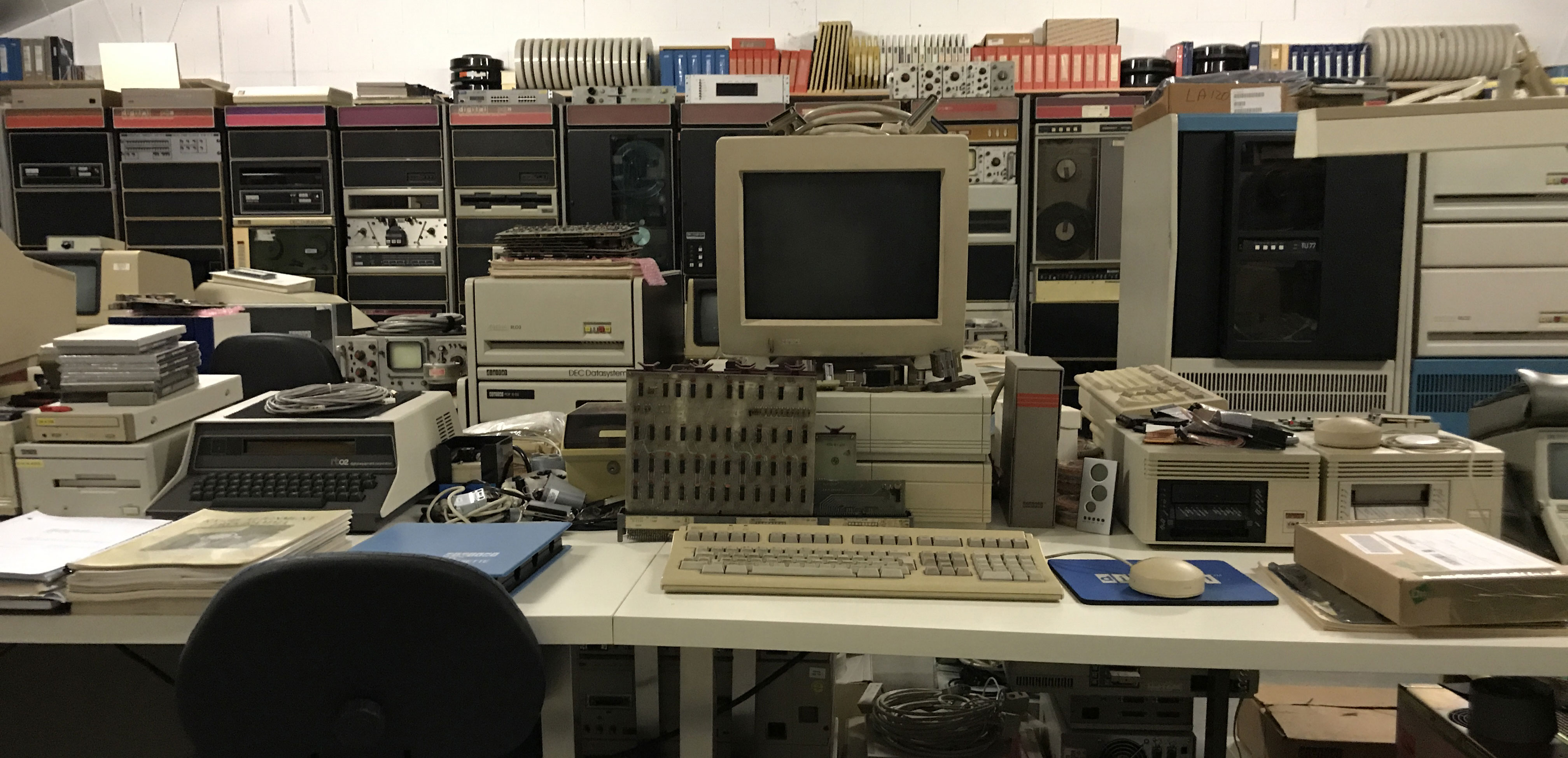 Snapshot van Henk Gooijen's PDP-11 verzameling