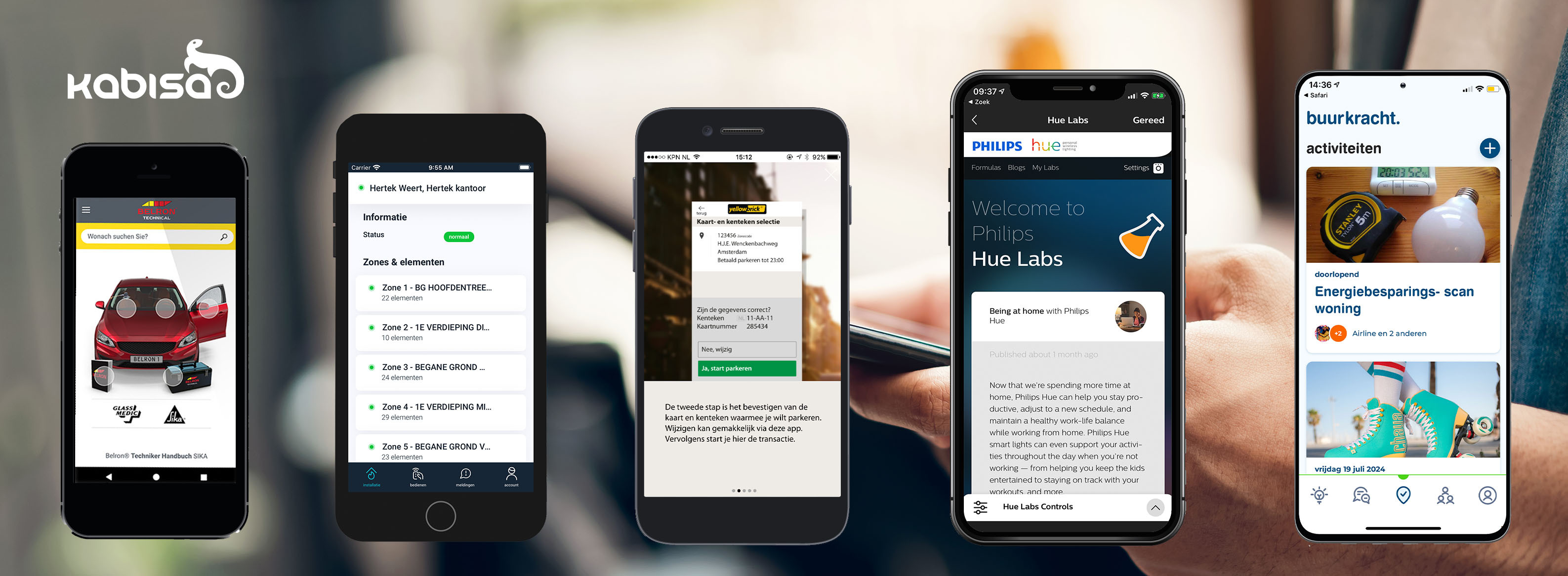 Kabisa Mobile apps (Flutter)