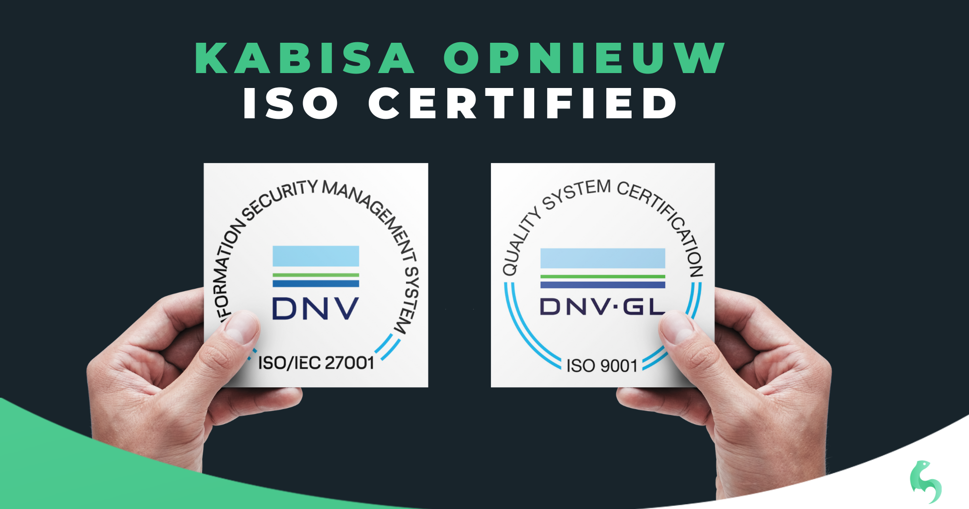 Kabisa Opnieuw ISO Certified