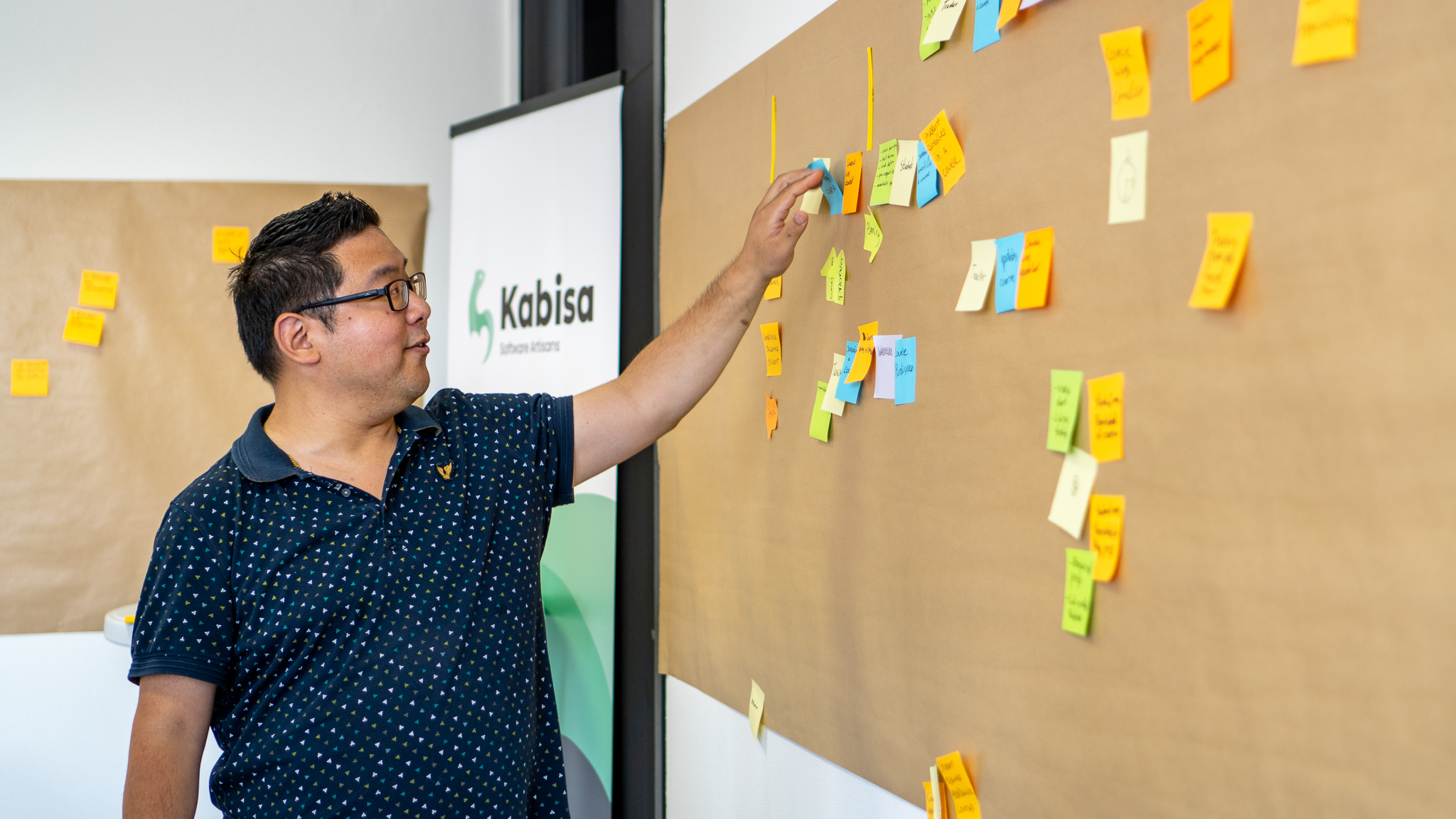 DDD Workshop Luk plakt post-it